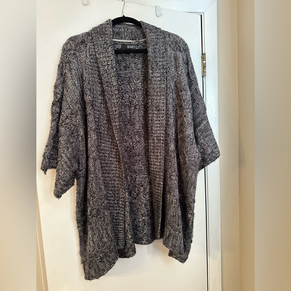 Warm and cozy sweater coat